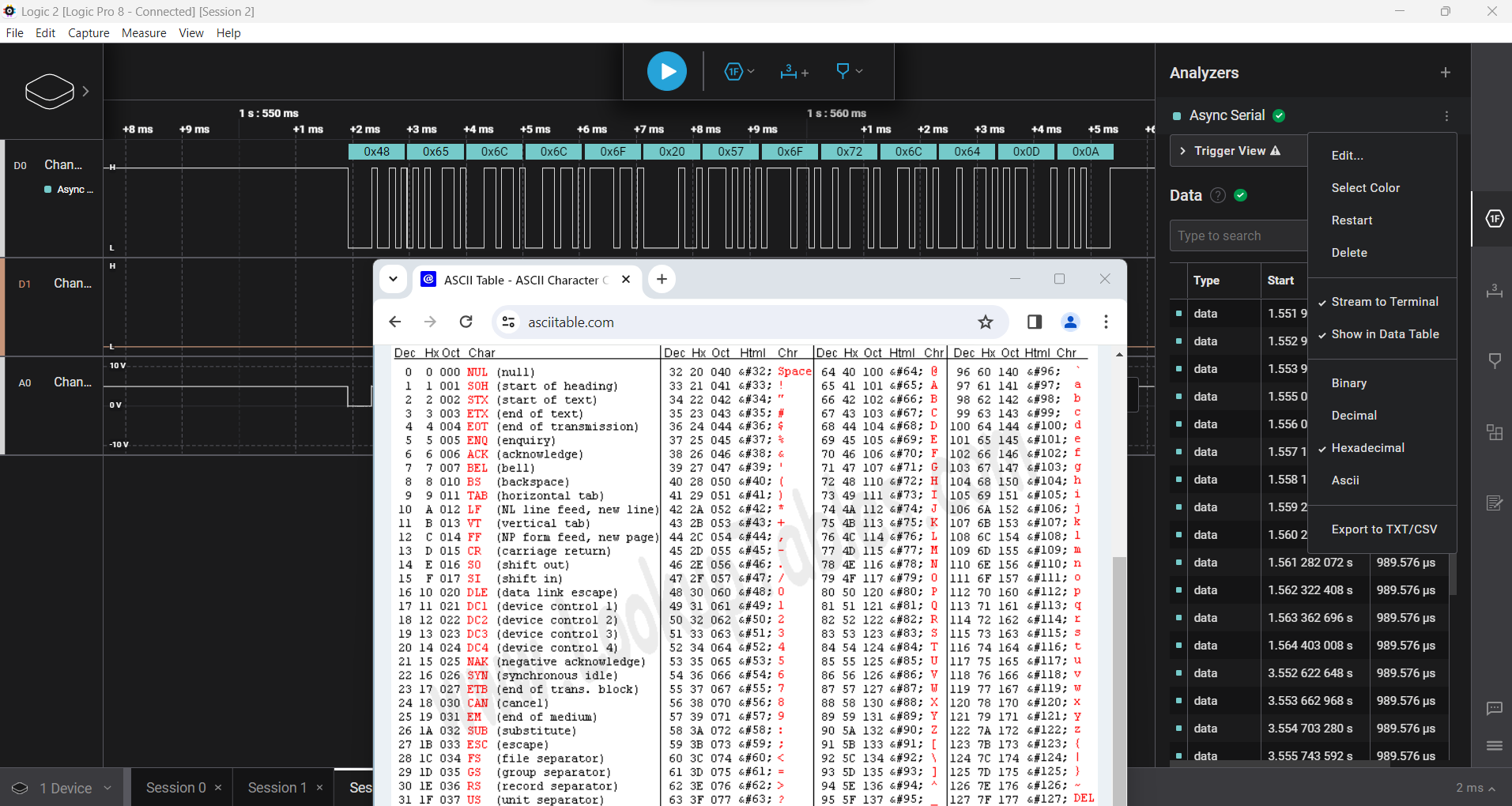 Introduction to the Saleae Logic Pro 8 Logic Analyzer