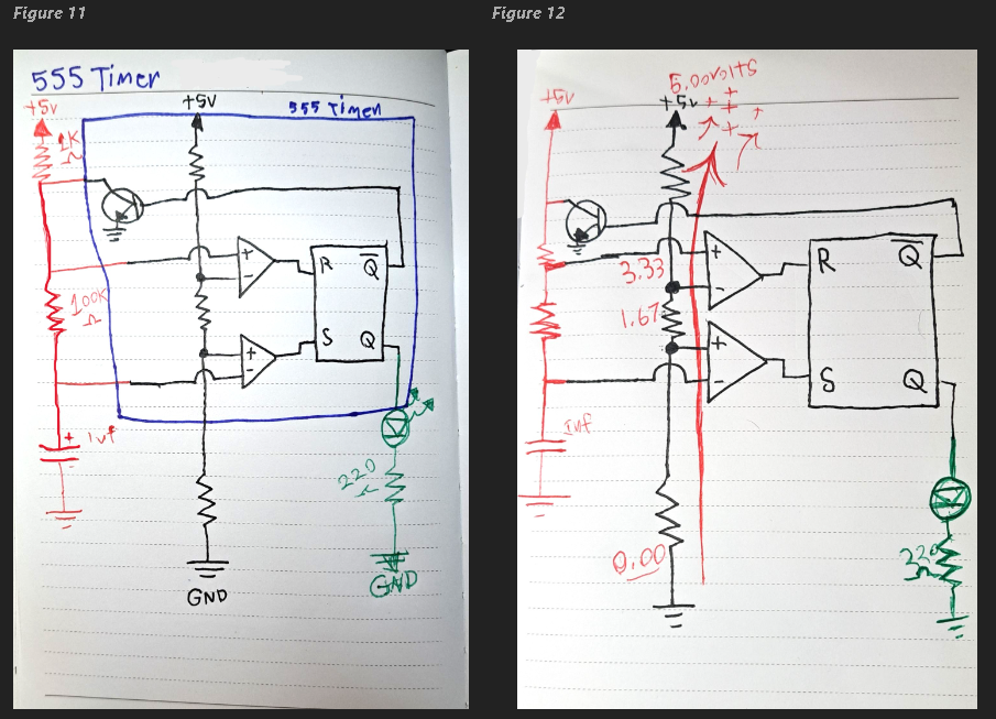 Creating a A-Stable 555 Timer Circuit using the NE555 Precision Timer