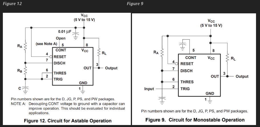 Creating a A-Stable 555 Timer Circuit using the NE555 Precision Timer