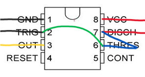 Creating a A-Stable 555 Timer Circuit using the NE555 Precision Timer